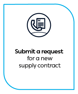 Submit a request for a new supply contract